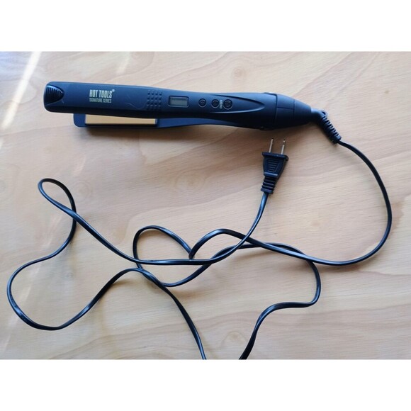 Hot Tools Signature Series 1" Ceramic Flat Iron - Picture 1 of 7